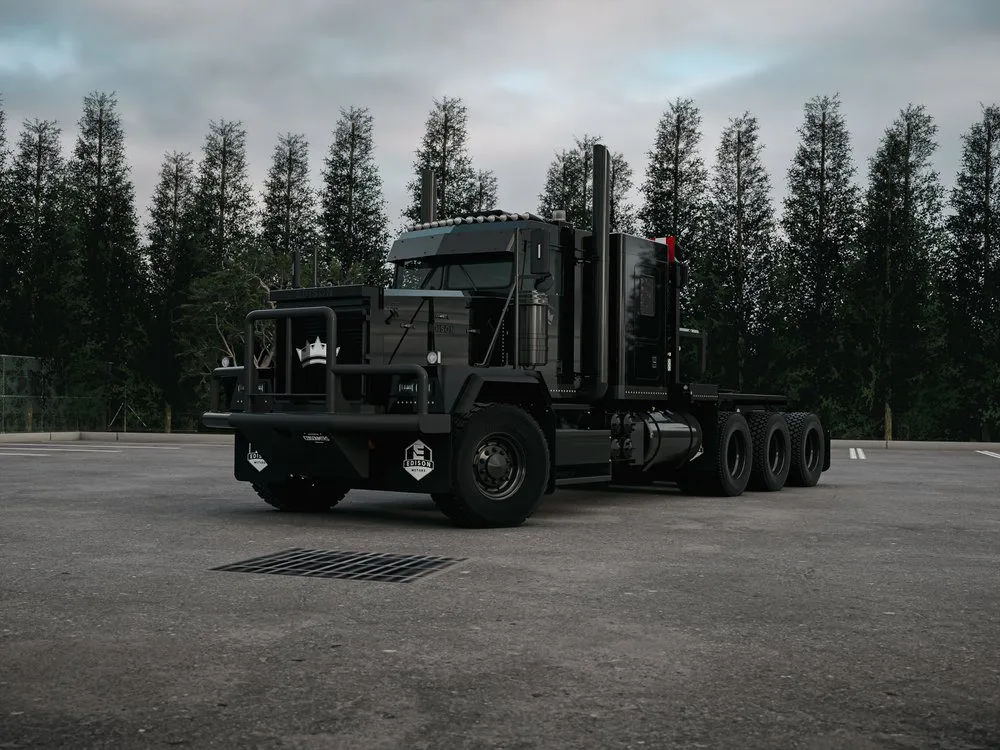 Tri-Drive Winch Tractor Diesel-Electric